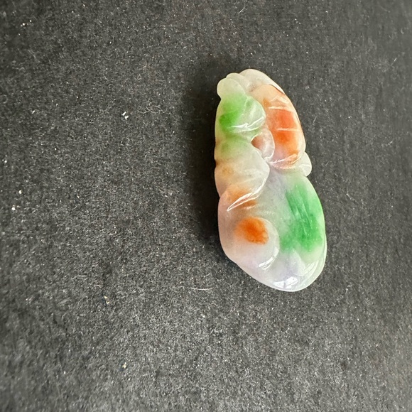 Authentic Carved  Jade Pendant - Picture 3 of 4